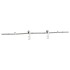 Kit de herrajes para puerta corredera 183 cm acero