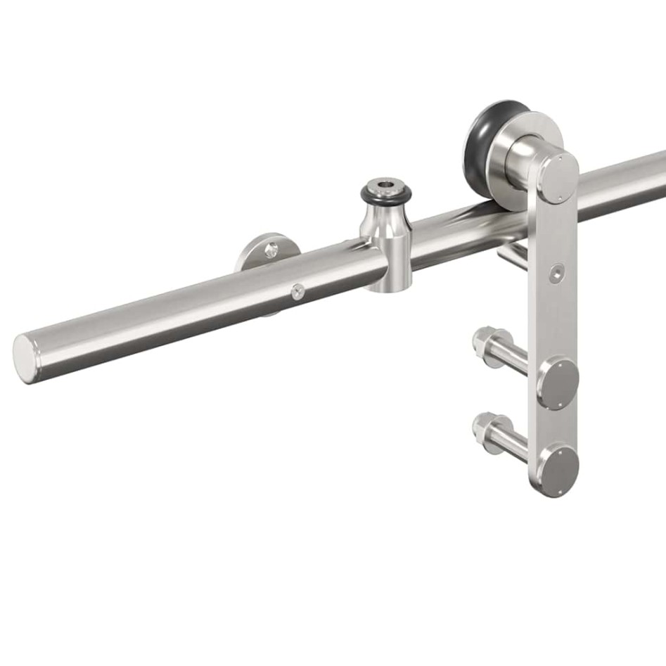 Kit de herrajes para puerta corredera 183 cm acero