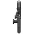 Kit de herrajes para puertas correderas acero negro 183