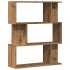 Estantería madera de ingeniería roble artisan 80x24x96