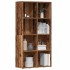 Estantería madera de ingeniería envejecida 66x30x130