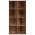 Estantería madera de ingeniería envejecida 66x30x130