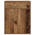 Aparador de madera contrachapada madera envejecida 60x30x75