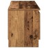 Mueble para TV madera ingeniería madera envejecida 102x30x36