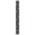 Patas de mesa de centro antracita 2uds acero 70x(30-31)