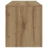 Mesitas de noche luces LEDs 2 uds roble artesanal 60x35x40