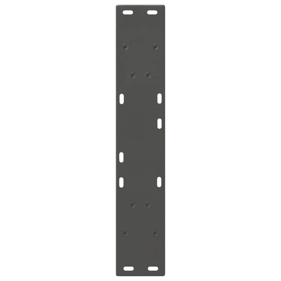 Patas para mesa de centro en forma de V 2 uds antracita