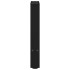 Patas de mesa de centro acero negro 2 uds 28x(42-43)