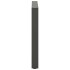 Patas de mesa de centro antracita 2 uds 80x(72-73) cm