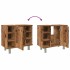 Armario de baño madera contrachapada envejecida 60x32x53,5