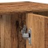 Armario de baño madera contrachapada envejecida 60x32x53,5