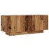 Mueble de TV madera de ingeniería envejecida 100x35x40