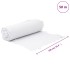 Membrana geotextil fibra de poliéster blanco 1x50