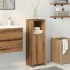 Armario de baño madera contrachapada roble artisan 30x30x95