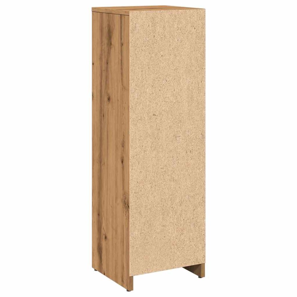 Armario de baño madera contrachapada roble artisan 30x30x95