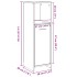 Armario de baño madera contrachapada roble artisan 30x30x95