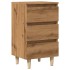 Mesita de noche madera de ingeniería roble artisan 40x35x69