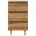 Mesita de noche madera de ingeniería roble artisan 40x35x69