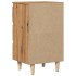 Mesita de noche madera de ingeniería roble artisan 40x35x69