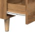Mesita de noche madera de ingeniería roble artisan 40x35x69