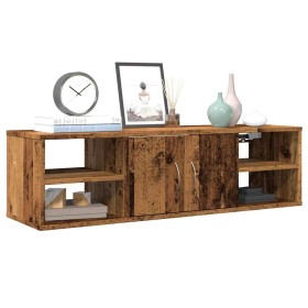 Armario de pared madera de ingeniería madera vieja 101x30x29