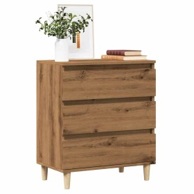 Aparador madera contrachapada roble artisian 60x35x70