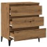 Aparador madera contrachapada roble artisian 60x35x70