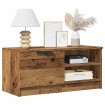 Muebles para TV 2 uds madera contrachapada envejecida