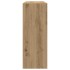 Mesa consola madera de ingeniería roble artesanal 105x30x80
