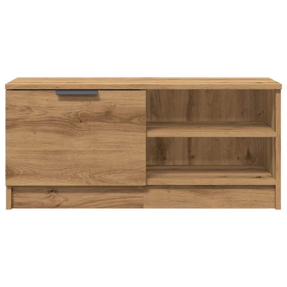 Muebles para TV 2 uds madera roble artisan 80x35x36,5