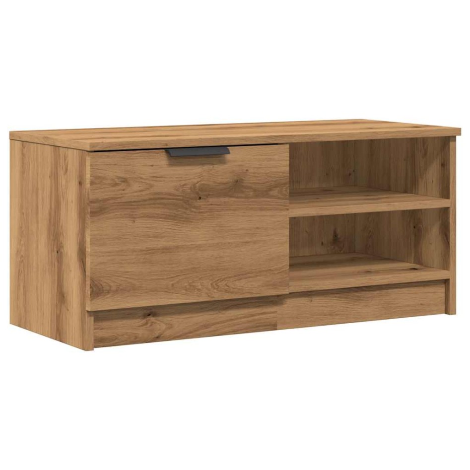 Muebles para TV 2 uds madera roble artisan 80x35x36,5