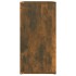 Mueble zapatero madera contrachapada roble ahumado 60x35x70