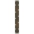 Patas para mesa de centro de acero natural 2 uds 70x(42-43)
