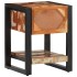 Mesilla de noche multicolor 35x34x45 cm madera maciza