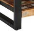 Mesilla de noche multicolor 35x34x45 cm madera maciza