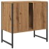 Mueble de lavabo de baño madera roble artisan 60x33x60