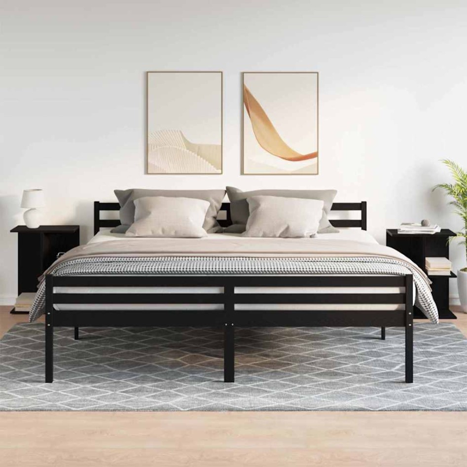 Mesitas de noche 2 uds madera de ingeniería roble