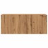 Mueble para TV de pared roble artisian 100x30x41