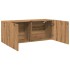Mueble para TV de pared roble artisian 100x30x41