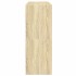 Zapateros 2 uds apilables roble sonoma 89,5x30x40