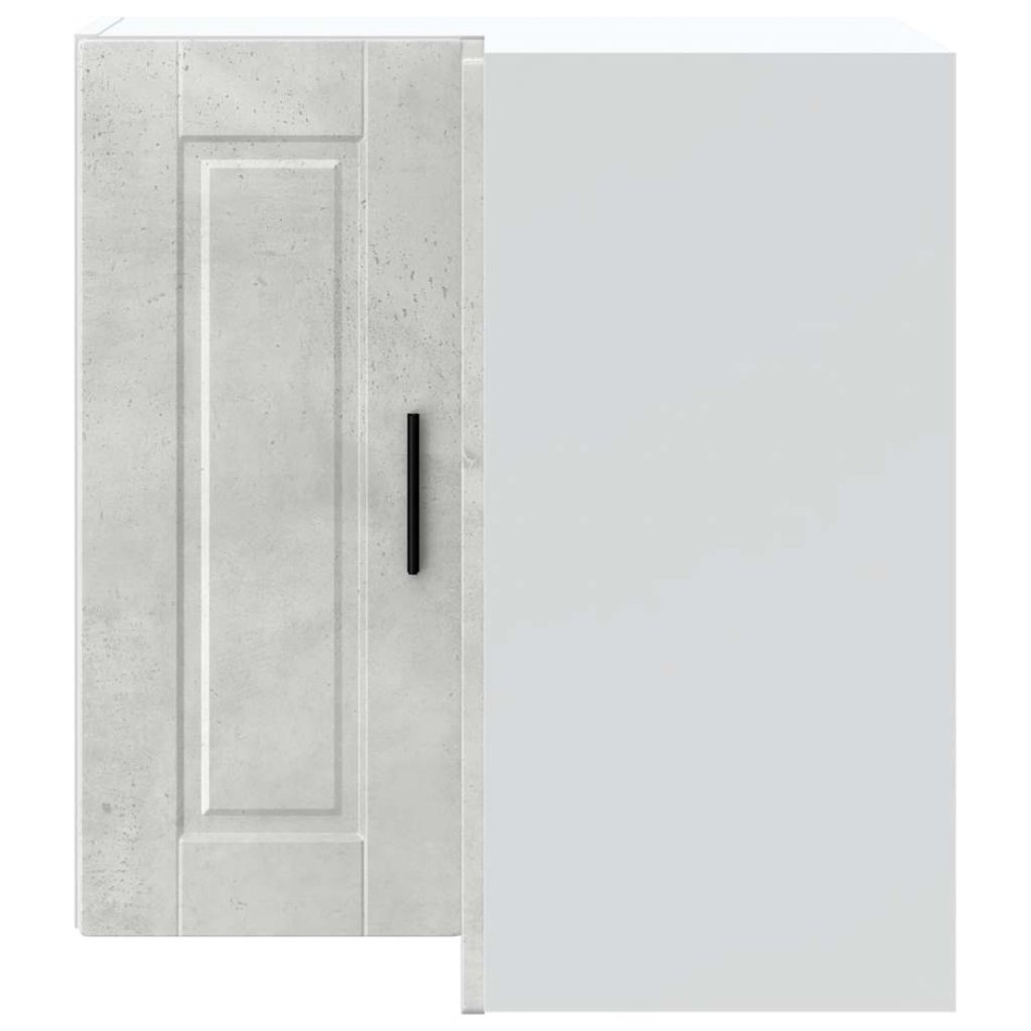 Mueble esquinero cocina Porto madera contrachapada gris