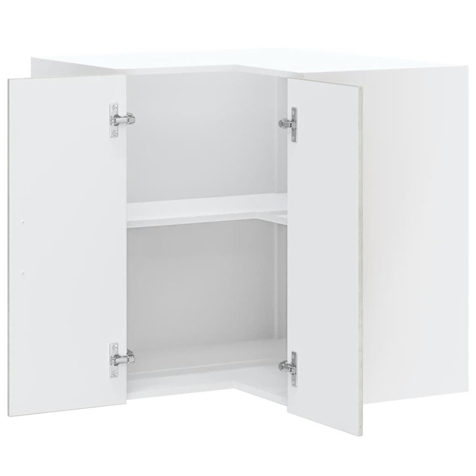 Mueble esquinero cocina Porto madera contrachapada gris