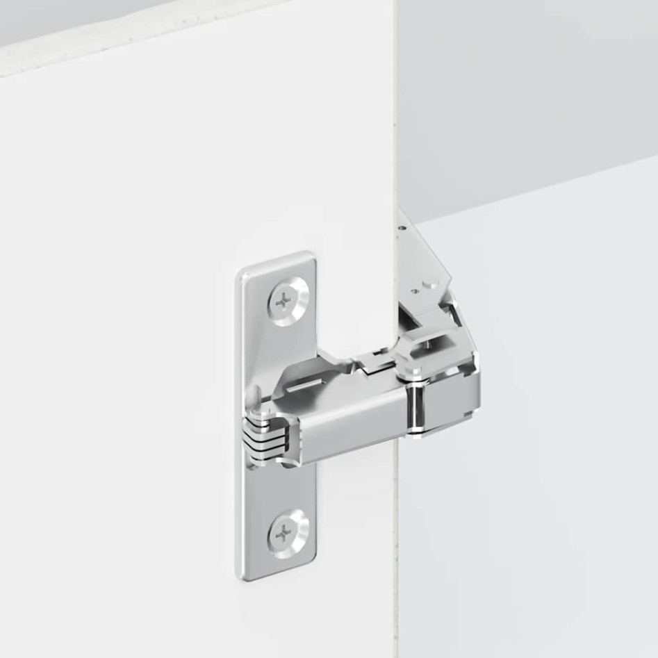 Mueble esquinero cocina Porto madera contrachapada gris