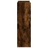 Zapatero madera contrachapada roble ahumado 60x25x81