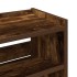 Zapatero madera contrachapada roble ahumado 60x25x81