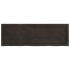 Tablero mesa madera roble tratada marrón oscuro 120x40x(2-6)