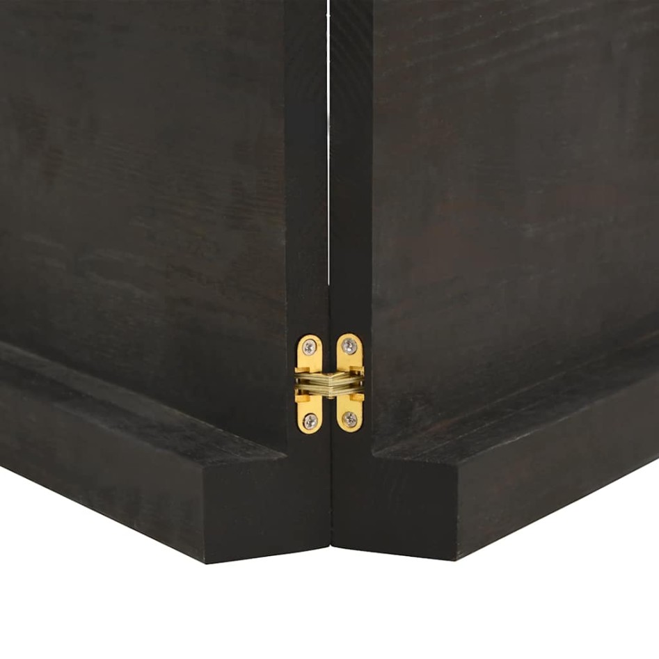 Tablero mesa madera roble tratada marrón oscuro 120x40x(2-6)