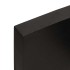Tablero mesa madera roble tratada marrón oscuro 120x40x(2-6)