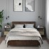 Mesitas de noche de pared 2 unidades roble Sonoma 40x31x39,5