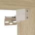 Mesitas de noche de pared 2 unidades roble Sonoma 40x31x39,5